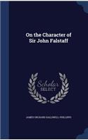 On the Character of Sir John Falstaff