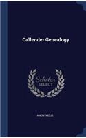 Callender Genealogy