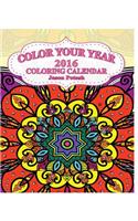 Color Your Year 2016 Coloring Calendar