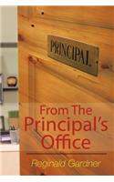 From the Principal's Office