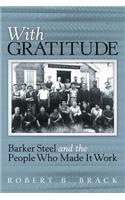 With Gratitude