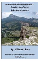 Introduction to Geomorphology II