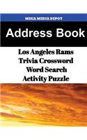 Address Book Los Angeles Rams Trivia Crossword & WordSearch Activity Puzzle