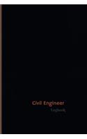 Civil Engineer Log (Logbook, Journal - 120 pages, 6 x 9 inches): Civil Engineer Logbook (Professional Cover, Medium)