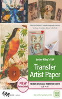 Lesley Riley's Tap Transfer Artist Paper 18-Sheet Pack