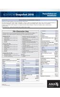 ICD-10-CM 2018 Snapshot Coding Cards: Physical Medicine/Rehabilitation