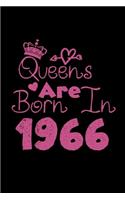 Queens Are Born In 1966 Notebook