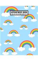 Rainbow Appointment Book