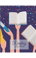 Reading Log Book: New yearGifts for Book Lovers / Reading Journal [ Softback * Large (8.5" x 11") * Keep Calm * 110 Spacious Record Pages & More... ] (Reading Logs & 