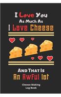I Love You As Much As I Love Cheese And That Is An Awful Lot