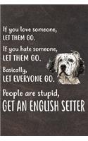 Get An English Setter Gratitude Journal