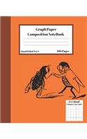 Graph Composition Notebook 5 Squares per inch 5x5 Quad Ruled 5 to 1 100 Pages