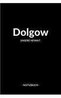 Dolgow: Notizblock A5 120 Seiten - Punktraster - Notizbuch für deine Stadt