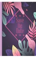 Composition Notebook - Save The Date