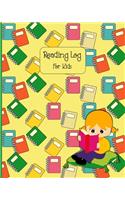 Reading Log For Kids: Ideal Gift Children's Reading Progress Tracker & Review Journal For 100 Books, For Kids & Parents Multi Color Cover Design