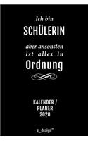 Kalender 2020 für Schüler / Schülerin: Wochenplaner / Tagebuch / Journal für das ganze Jahr: Platz für Notizen, Planung / Planungen / Planer, Erinnerungen und Sprüche