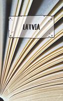 Latvia: Ruled Travel Diary Notebook or Journey Journal - Lined Trip Pocketbook for Men and Women with Lines