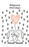 Notizbuch Hasenliebe