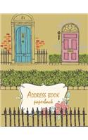 Address book paperback