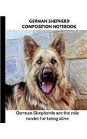 German Shepherd Composition Notebook
