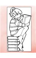Child Reading Story Paper Notebook
