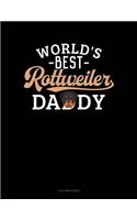World's Best Rottweiler Daddy: 3 Column Ledger(1411 3 Column Ledger)