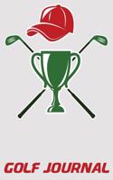 Golf Journal: 6x9 Golf Scorebook with Scorecards and Monthly STATS Tracker