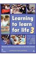 Learning to Learn for Life 3