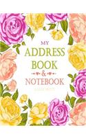 My Address Book & Notebook - Large Print
