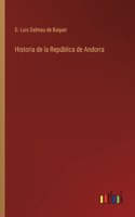 Historia de la República de Andorra