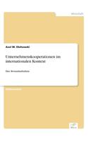 Unternehmenskooperationen im internationalen Kontext