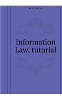 Information Law. Tutorial