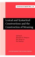Lexical and Syntactical Constructions and the Construction of Meaning