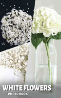 White Flowers Photo Book