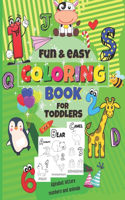 Fun&easy Coloring Book for Toddlers