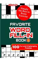 FAVORITE WORD FILL-IN Book 6