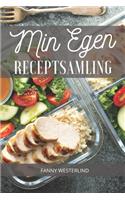 Min Egen Receptsamling: Spara dina egna recept på ett snyggt och smidigt sätt. Boken är även perfekt som födelsedagspresent, bröllopspresent eller som present för studenten