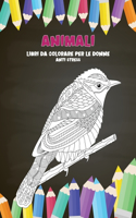 Libri da colorare per le donne - Anti stress - Animali