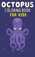 Octopus coloring book for kids