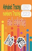 Tracing and coloring book