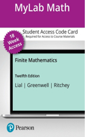 Mylab Math with Pearson Etext -- Access Card -- For Finite Mathematics (18-Weeks)