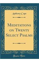 Meditations on Twenty Select Psalms (Classic Reprint)