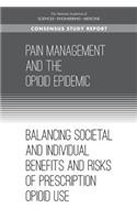 Pain Management and the Opioid Epidemic