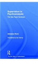 Supervision in Psychoanalysis