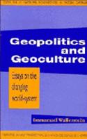 Geopolitics and Geoculture