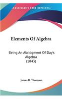 Elements Of Algebra