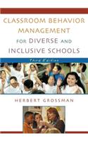 Classroom Behavior Management for Diverse and Inclusive Schools
