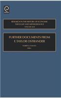 Further Documents from F. Taylor Ostrander: (24, Part B Research in the History of Economic Thought and Methodology)