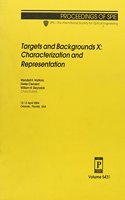 Targets and Backgrounds X