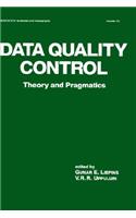 Data Quality Control